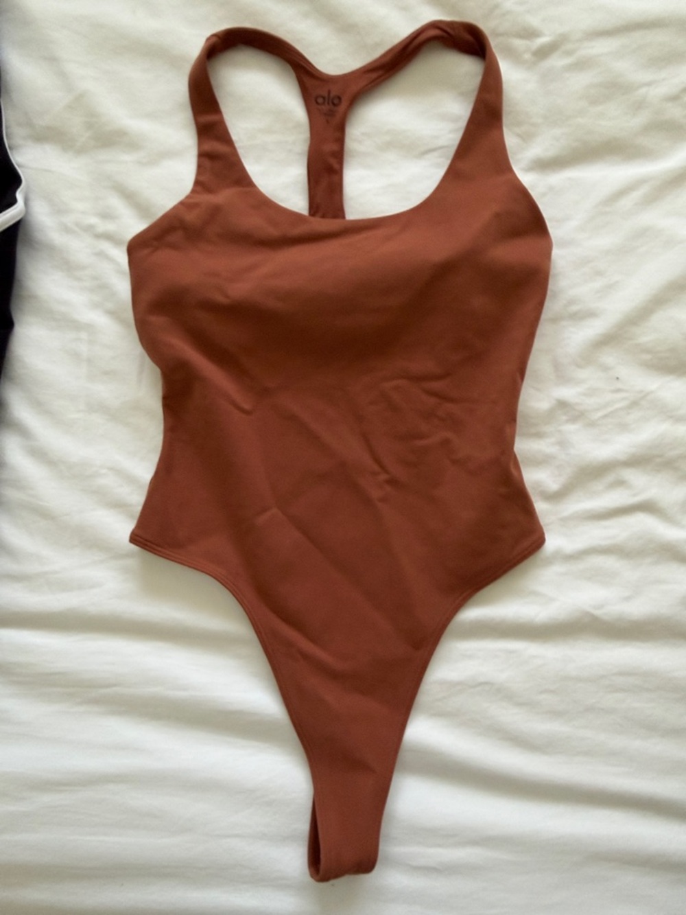 ALO Yoga Kids One-Piece Swimsuit in Rust